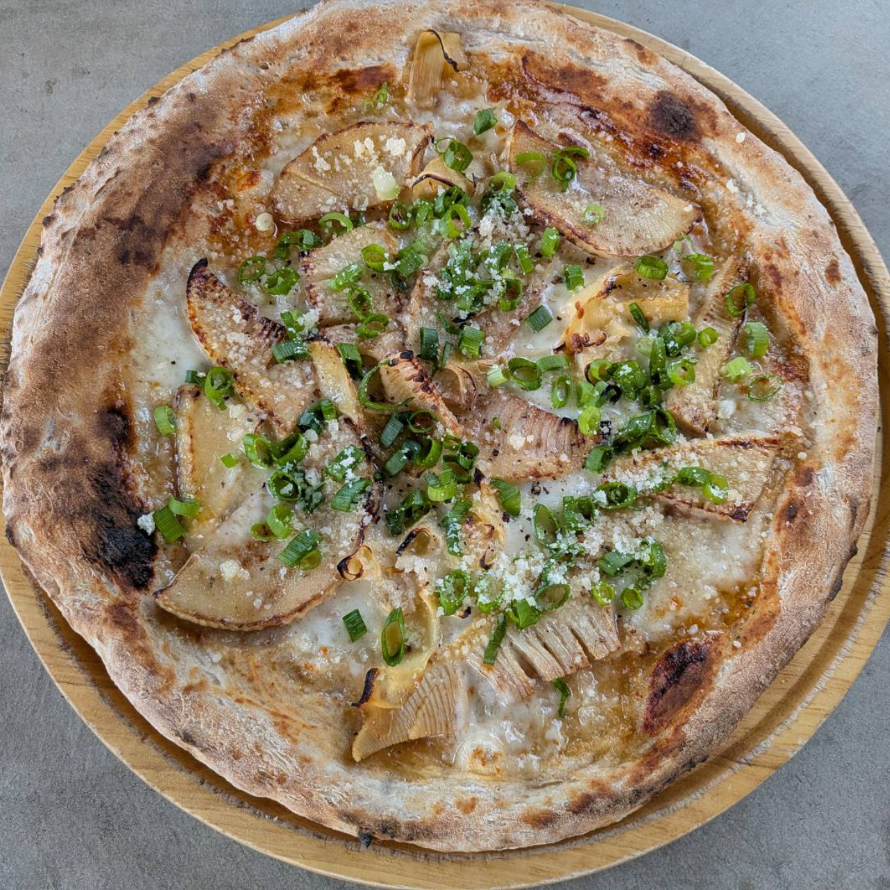 筍と青ねぎの醤油バター